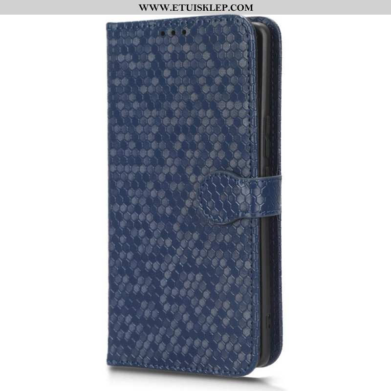 Etui Folio do Honor Magic 5 Lite z Łańcuch Wzór 3d Na Ramiączkach